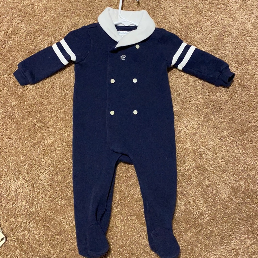 Ralph Lauren footed bodysuit size 9 months